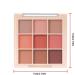  Generisch Eyeshadow Palette 9 Colors Eyeshadow Powder Long Lasting Outline Blush Eyeshadow for Girls Women Beginners - Buy Online on GoSupps.com