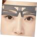 Balacoo 2pcs Eyebrow Ruler Makeup Stencil Brow Shaping Ruler Brow Guide Stencil Cosmetics Stainless Steel 1 count (Pack of 1) As Shown - Buy Online on GoSupps.com