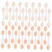 DRESSOOS 30pcs Eyeshadow Brush Eye Shadow Sponge Eyeshadow for Beginner Makeup White