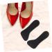 SHERCHPRY Self-Adhesive Heel Insoles - Comfortable Wear-Resistant High Heel Pads for Daily Use - Anti-Skid Foot Inserts - Black 21x9x0.3cm - Buy Online on GoSupps.com