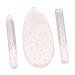 Beaupretty 1 Set Foot Set Women Nail File Nail Kits fingernail File Buffer Nail Smoothing Block Foot spa Pedicure kit Foot Care kit Nail Buffer Shiner Foot File Manicure Miss Glass