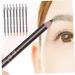 AUTSUPPL 8pcs Wooden Makeup Pencils Sharpener Eyebrow Pencil Eyeliner Pencil 1 count (Pack of 1) Coffee - Buy Online on GoSupps.com