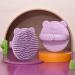 Durable Baby Hair Shower Comb & Silicone Shampoo Brush - Scalp Peeling & Massage Tool for Kids - Cartoon Portable Bathroom Accessories in Multicolor - Buy Online on GoSupps.com