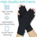 Vive Rheumatoid Arthritis Gloves - Fingerless Compression Wrap for Men and Women - Hand Pain Relief for Osteoarthritis - Black Medium - Buy Online on GoSupps.com