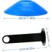 Faxco 60 Pcs Soccer Cones Set with Holder & Net Bag Field Marker for Football Training & Outdoor Games (6 Colors) - Buy Online on GoSupps.com
