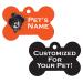 Oklahoma State Cowboys 2-Sided Pet Id Dog Tag | Personalized for Your Pet Orange