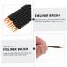 FOMIYES 300 Pcs Disposable Eyeliner Brush Makeup Girls Cosmetic Brush Woman Hard Head Face Brush 9x6.5cmx3pcs Blackx3pcs - Buy Online on GoSupps.com