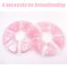 Breast Therapy Gel Pads - Hot Cold Breastfeeding Relief | Boost Milk Let-Down - 2 Pink Count - Buy Online on GoSupps.com