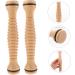 Fomiyes 2-in-1 Wooden Roll Massage and Muscle Relief Roller - Portable Foot & Shoulder Massager for Ultimate Relaxation - Buy Online on GoSupps.com