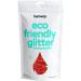 Hemway eco Friendly Biodegable Glitter 100g / 3.5 ounces Bio Cosmetic Safe Sparkle vegan for the face eyeshadow body hair nail and festival make -up craft - 1/24 "0.04" 1mm - red
