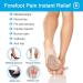 Metatarsal Pads for Women - 2 Pairs | Ball of Foot Cushions for High Heels | Forefoot Shoe Inserts for Pain Relief - Buy Online on GoSupps.com
