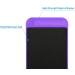 Cosmos Turning Board for Ballet Dance & Skating | Improve Pirouette Balance | Turning Training Equipment for Dancers, Skaters, Gymnasts & Cheerleaders - Purple - Buy Online on GoSupps.com