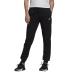 adidas Women's Essentials French Terry Logo Pants Small Core Black/White