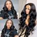 Bele 13x6 Transparent Lace Front Body Wave Wig 18 180% Density HD Brazilian Virgin Human Hair - Natural Color for Black Women - Buy Online on GoSupps.com