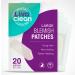 20 CT LivaClean Large Hydrocolloid Acne Patches - For Pore Spots Nose Face Cystic Pimple Zit Patch - Big Pimple Patches Hydrocolloid Bandages Strips Stickers Pimple Patch XL Large Acne Patch Large Hero Mask Surface Area Co…