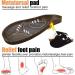 MAIITRIP Women's Wide Orthotic Clogs - Cork Slippers with Arch Support for Plantar Fasciitis & Adjustable Buckle - Indoor/Outdoor Fur Lined House Shoes - Size 10 Black - Buy Online on GoSupps.com
