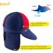 UPF 50+ Children's Sun Hat - Dinosaur Pattern Legionnaire Hat with Neck Protection for Ages 6-8 - Buy Online on GoSupps.com