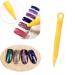 Shogpon 11-Piece High-Quality Cat Eye Magnet Pencil Set for DIY Nail Art - Perfect for 3D Magnetic Gel & Powder - Buy Online on GoSupps.com