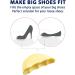 Shoe Filler Inserts for Loose Shoes | Size Reducer for Men & Women | Make Shoes Fit Tighter - Beige One Size - Buy Online on GoSupps.com