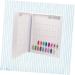  Mikinona Mikinona 1 Piece 120 Color Chart Nail Polish Display Sample False Tips Nail Art Exhibition Table Manicure Nail Supplies - Buy Online on GoSupps.com