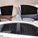 2Pcs Car Side Window Sunshades - Adjustable Privacy Curtains for UV Rays Block, Breastfeeding, Sleeping, Changing, Camping - Buy Online on GoSupps.com