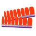 Color Street High Voltage Nail Strips (Neon Orange) - FMN011 - Bold Neon Red/Orange Design - Buy Online on GoSupps.com