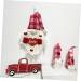 Yardenfun Faceless Old Man Pendant The Ornament Home Decor Gnome Hanging Decor Romantic Elder Props - Buy Online on GoSupps.com