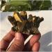 Very Beautiful Electroplated Yellow Flame Halo Quartz Crystal Cluster Specimen Healing Energy Stone Crystal Cluster (Size : 40-50g) - Buy Online on GoSupps.com