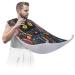 Black Cat Beard Bib Apron Beard Hair Catcher for Men Shaving Fathers Day Anniversary Christmas Gifts for Dad Husband Beard Bib with 2 Suction Cups