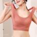 XWSM Dual Support Breast Correction BH | Adjustable Compression Push Up Sport Bra for Women | XXL/XX-Large Skin - Wirefree Comfort - Buy Online on GoSupps.com