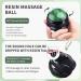 Massage Ball & Fascia Ball - Self-Massage & Trigger Point Therapy for Back & Neck Pain Relief | Acupressure Massager - Buy Online on GoSupps.com