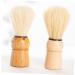 PopetPop 2-Pack Handmade Razor Brush with Stand - Premium Wooden Shaving & Hair Care Tools from Brazil - Buy Online on GoSupps.com