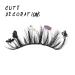 Uranian False Eyelashes | Natural Look Faux Mink Lashes | Fluffy Dramatic Long Eyelashes for Women & Girls | Halloween Costume Makeup | Style 2 - Pimpkin Cat Candy - Buy Online on GoSupps.com
