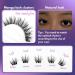 Self-Adhesive Natural Lash Clusters & Tweezers Kit | D Curl Anime Eyelash Extensions (H103 8-12mm) - Wispy Manga Lashes - Buy Online on GoSupps.com