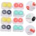 Buy Solustrie 16-Pack Contact Lens Containers | Portable Case & Solution | Ideal for Glasses & Lens Care - Buy Online on GoSupps.com