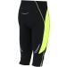 Airtracks 3/4 Functional Running Pants - Breathable Compression Tights - Quick-Drying XXL Black/Neon - International Shipping Available - Buy Online on GoSupps.com