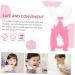 Shop Minkissy 6-Piece Shaped Manual Toothbrush Set for Kids | Eco-Friendly Children's Dental Care - Buy Online on GoSupps.com