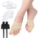 Orthopedic Toe Separator Corrector Set - 6 Pack for Men & Women - Non-Surgical Hallux Valgus Correction & Big Toe Straightener - Relief for Babies' Feet - One Size - Buy Online on GoSupps.com