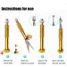 5-in-1 Eyeglass Repair Kit Screwdriver | S2 Steel | Multifunctional Tool for Eyeglasses, Sunglasses, Electronics | Aureate - Buy Online on GoSupps.com
