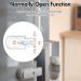 DROM Baby Refrigerator Fridge Freezer Door Lock - Childproof & Easy to Install - No Tools Needed - White - Buy Online on GoSupps.com