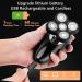 5-in-1 Electric Head Shaver for Men | Bald Head Razor Beard Trimmer & Facial Cleansing Brush - USB Rechargeable with LED Display - Buy Online on GoSupps.com