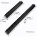 Dewel Plastic Document Tube 24.5-40 Inches Adjustable with Carrying Strap - Black, Waterproof, Telescoping Carrying Case - Buy Online on GoSupps.com