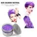 Temporary Violet Hair Color Wax - Natural Styling Pomade for Men & Women | Perfect for Parties Cosplay & Halloween - 4.23 oz - Buy Online on GoSupps.com