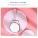 Mini 360 Aluminum Frame Silver Vanity Mirror with Stand - Ideal for Office, Dormitory, Women and Men - Buy Online on GoSupps.com