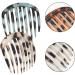 PREMJCROY French Twist Comb Set - 5 Pcs Retro Celluloid Hair Combs for Women and Girls - Buy Online on GoSupps.com