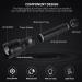 LBE Rechargeable LED Flashlight | 150000 Lumens | Super Bright & Powerful | 3 Modes | IPX7 Waterproof | Handheld Large Flashlight (Black) - Buy Online on GoSupps.com