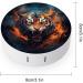 Tiger Contact Lens Case with Mirror - Portable Cute Eye Contact Lens Box Travel Kit for International Shipping - Buy Online on GoSupps.com