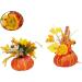 Zerodeko 4 Pcs Giant Fake Pumpkin Halloween Pumpkin Decorations Large Artificial Pumpkins Halloween Decor Artificial Pumpkin Decoration Maple Leaf Decor DIY Fake Pumpkin Lantern Pomegranate - Buy Online on GoSupps.com