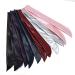 Teensery 6 Pcs PU Leather Twist Bow Wired Headbands Rabbit Ear Hairband Hair Accessories for Women Girls  Mixed Color