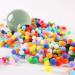 1500 Small 1cm Craft Pom Pom Balls in Bright Assorted Colors - Perfect for DIY Crafts - Buy Online on GoSupps.com